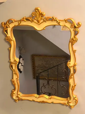 Amazing big antique mirror