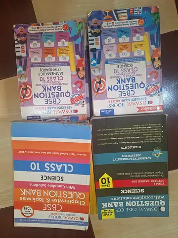 Set of OSwald Class 10 Question Banks and Practice Books (Science  More) - Good Condition
