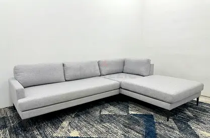 Andes West elm linen fabric lshape sofa for sale