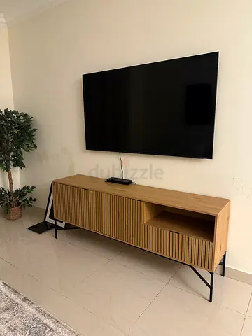 55-inch Samsung Flat Screen TV - Wall Mounted, Good Condition