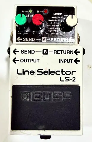 For Sale BOSS LS-2 Line Selector Pedal