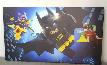 LEGO Batman Canvas Wall Art - Large Kids Bedroom Poster