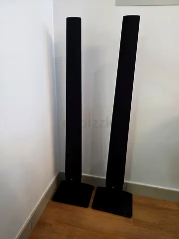 LG Tall Floorstanding Speaker - Pair (Black) - Good Condition
