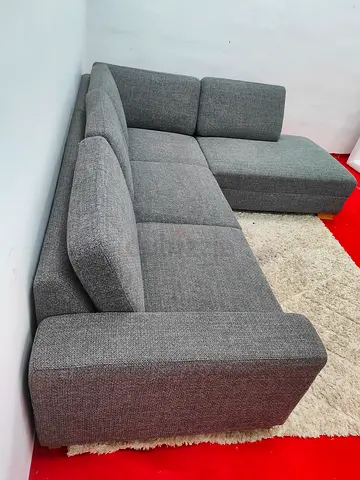 Ikea Sorvallen gray lshape sofa Without ottoman