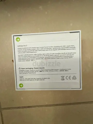 Sealed Airpods Pro 3- unopened