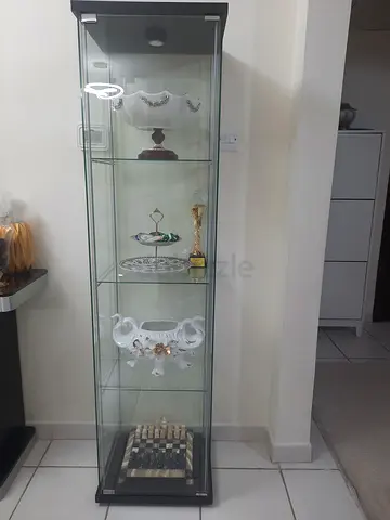 glass side board buffet  cabinet