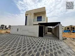 Luxury villa, registration included – 5 master bedrooms | Spacious majlis | Large living room | Wi