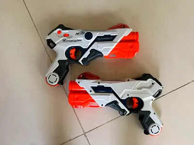 Nerf laser gun