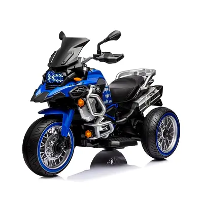 Ride on 12 V Iron Knight Kids’ Motorbike with 3 Wheels –  Hand Accelerator