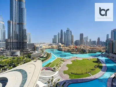 Luxurious 3BR + Maid | Full Burj Khalifa & Fountain View | VOT