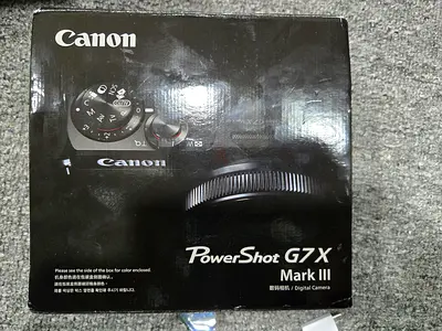 Canon PowerShot G7 X Mark III - Compact Point  Shoot Camera (Boxed)