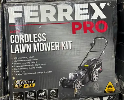 Ferrex Pro Cordless Lawn Mower Kit