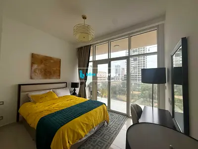 Furnished 1BR | DAMAC Ghalia JVC | Downtown View