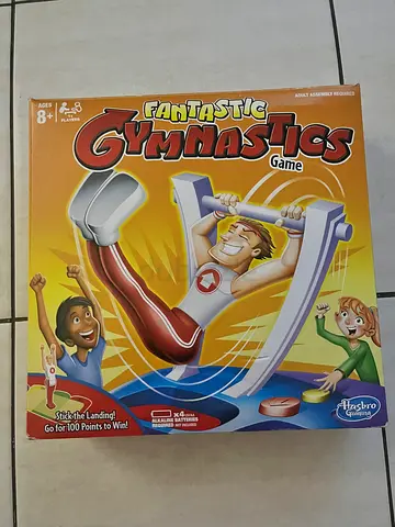 Fantastic Gymnastics Board Game (Hasbro) - Complete, Good Condition
