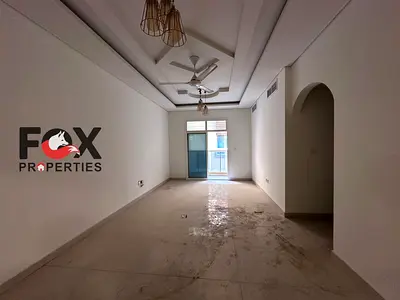 غرفتين وصالة في المويهات 3، شهر مجاني | خزاين حائط | بلكونة باطلالة مميزة | موقع مميز قريب من محمد بن زايد