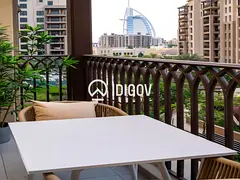 Burj Al Arab View | Vacant on Transfer | Furnished