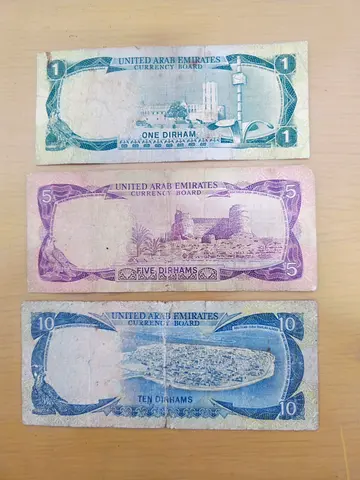 UAE paper currency