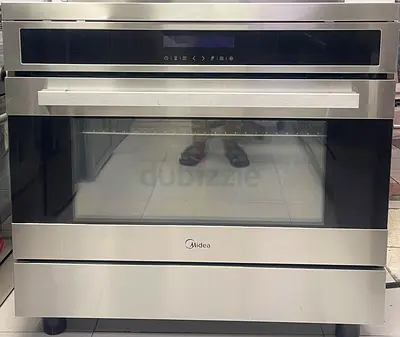 Media latest news induction cooking range 90x60 oven fan full touch control