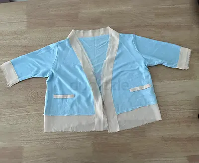 Pastel Blue short Shrug