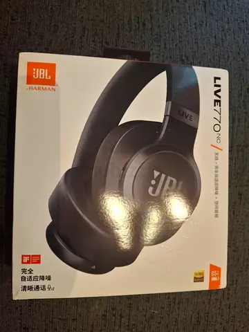 Brand New JBL Live 770NC Wireless Noise Cancelling Headphones (Sealed)