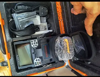 Used Fusion Splicer Kit with Accessories in Hard Case