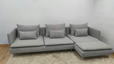 Ikea Soderhamn gray color lshape sofa for sale