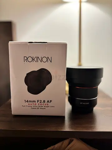 Rokinon 14mm Wide Angle Lens Canon EF Mount