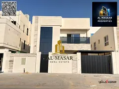 Villa for sale in Al Amrah, Ajman, at an excellent and negotiable price. It features a large yard, f