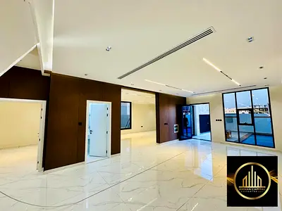 for sale in Al Helio 2, Ajman. 5 bedrooms, private pool, spacious area, high-end finishing. Price i
