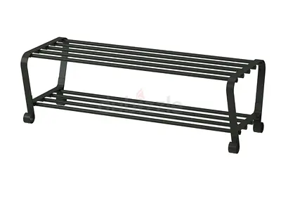 IKEA Portis Shoe rack, black, 90x34x28cm