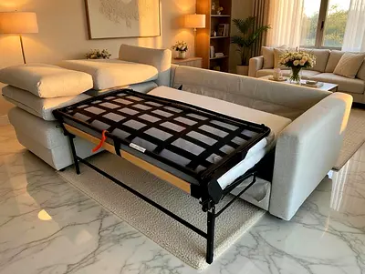 IKEA vimle L Shape Sofa Bed Beige Excellent Condition