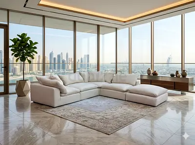 Marina home Luscious could feather 🪶 filled modular sofa