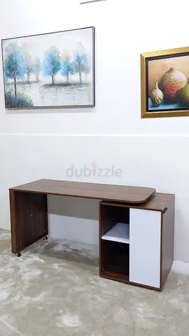 Office Desk W Cabinet