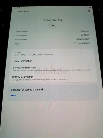 Samsung tab S4 10.5