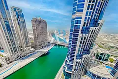 Furnished Studio | Canal View | The Court Tower Business Bay