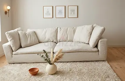 Cloud feather 🪶 filled modular sofa