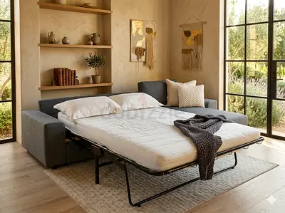 Ikea vimle L shape sofa bed with mattress