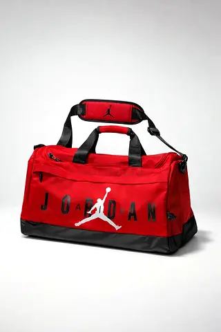Red Air Jordan duffel/gym bag