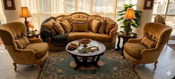 Classic 3-Piece Sofa Set - Good Condition