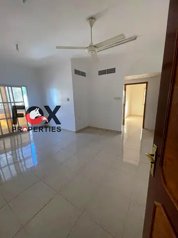 2BHK apartment in Al Nuaimiya 3 for families, AED 32,000 yearly, 4 or 6 payments, deposit cheque, prime location.