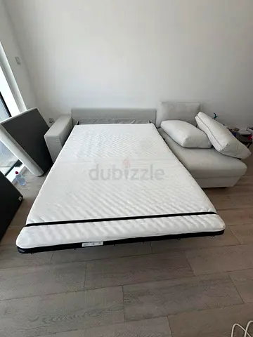 IKEA vimle L Shape Sofa Bed Beige Excellent Condition