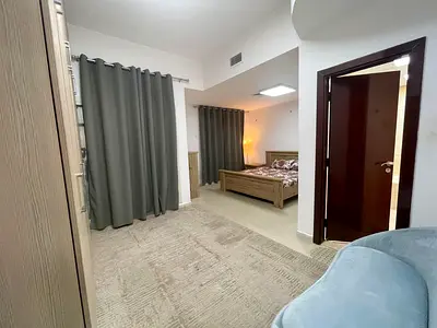 FULLY FURNISHED 1 BHK WITH BALCONY FREE WIFI ONLY IN 4000 AL NAHDA SHARJAH