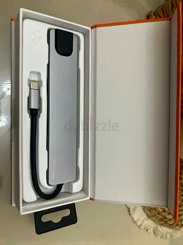 USB-C / Lightning Aluminum Multiport Adapter (Compact) - Silver