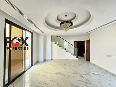 Villa for rent in Al Zahya, 4 master bedrooms, spacious, quiet location, AED 100K yearly negotiable.