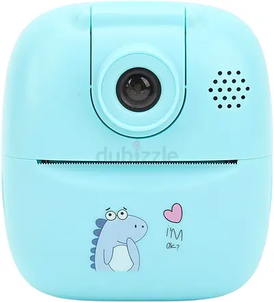 Instant Kids Camera with print - Light Blue (Works)