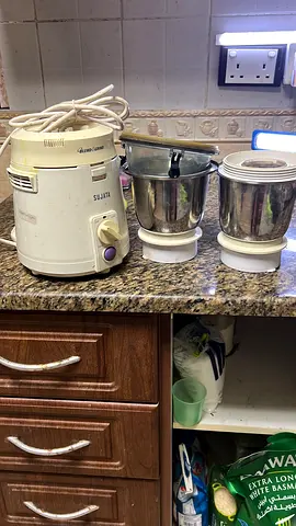 Sujata Micro Mixer Grinder with Two Stainless Jars - Used, Working
