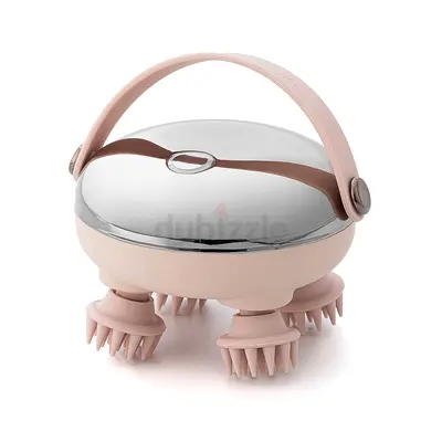 Handheld Electric Scalp  Body Massager - Pink