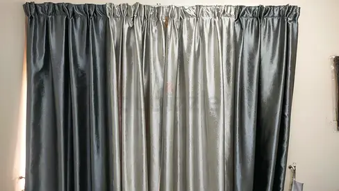 Double shaded curtain