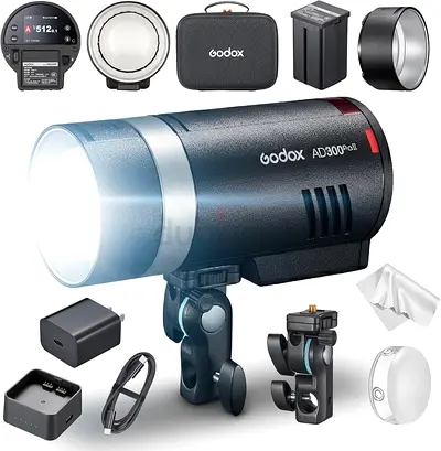 Godox AD300Pro MARK II Studio Outdoor Strobe Flash, 300W BRAND NEW