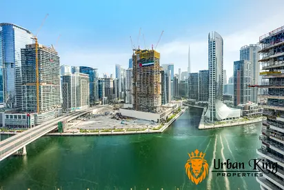 Full canal and burj view | 1-month free | Ready to move